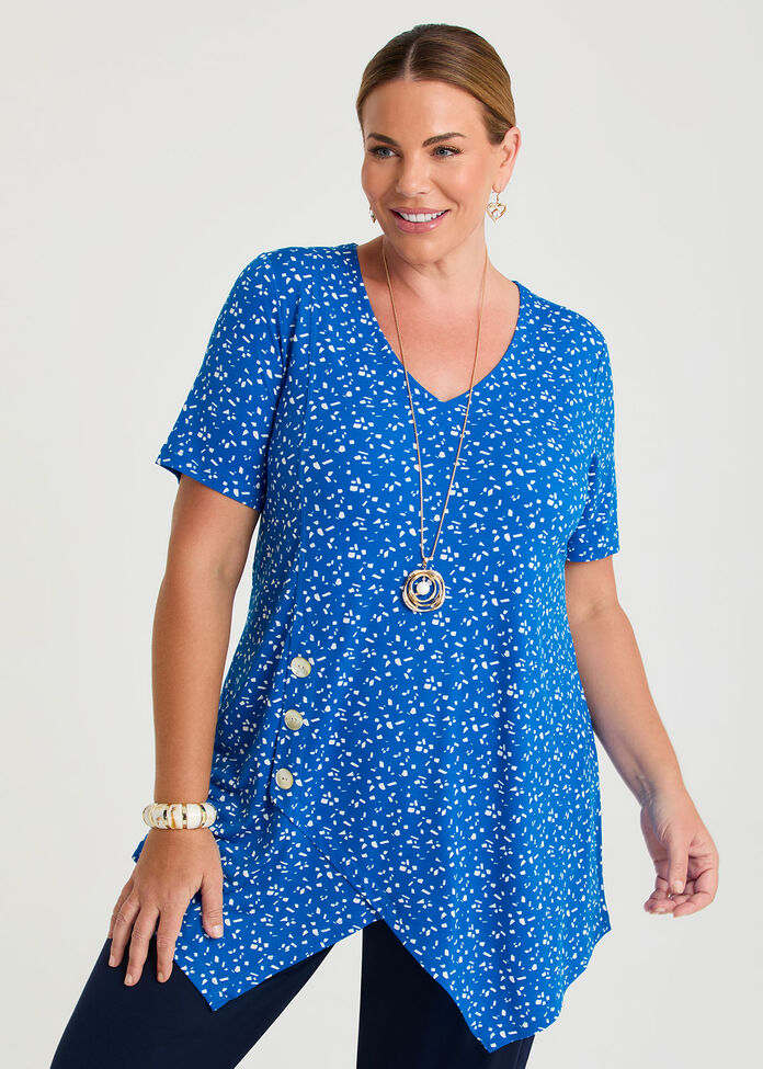 Katey Spliced Tunic, , hi-res
