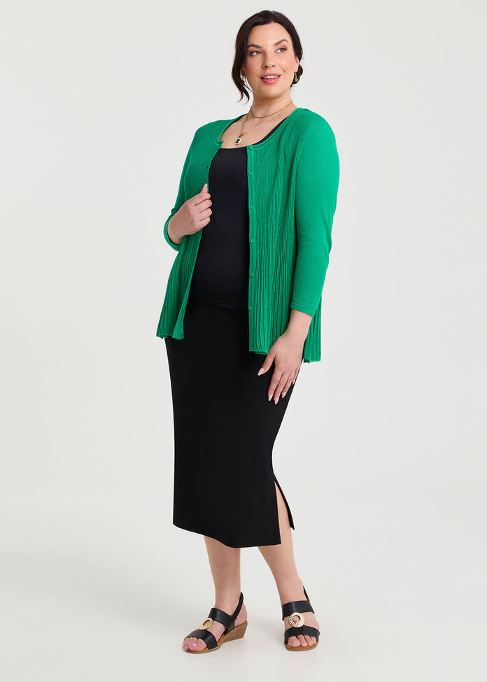 Ponte Everyday Midi Skirt, , hi-res