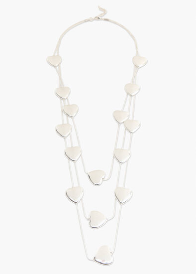 Layered Hearts Necklace