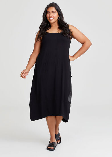 Plus Size Natural Palm Cove Dress