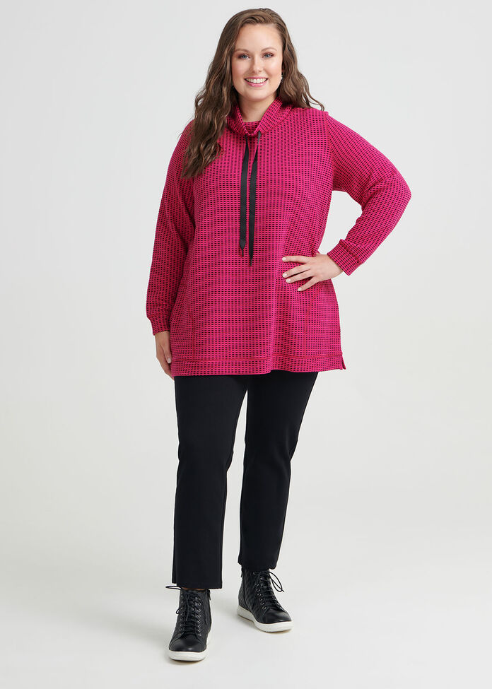 Tik Tok Funnel Neck Top, , hi-res