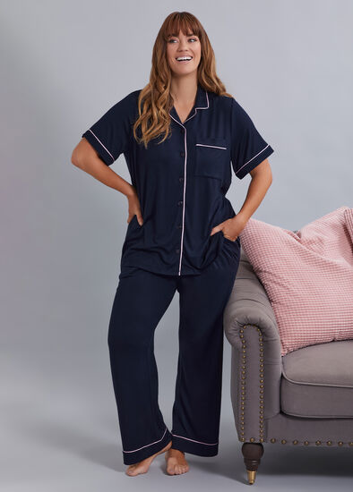 Plus Size Modal Soft Touch Pyjama Pant