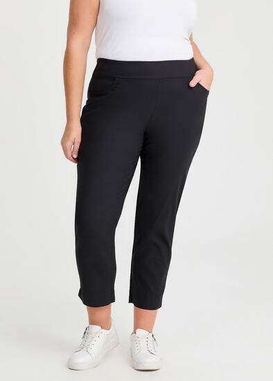 Plus Size Editorial Pocket Taper Pant
