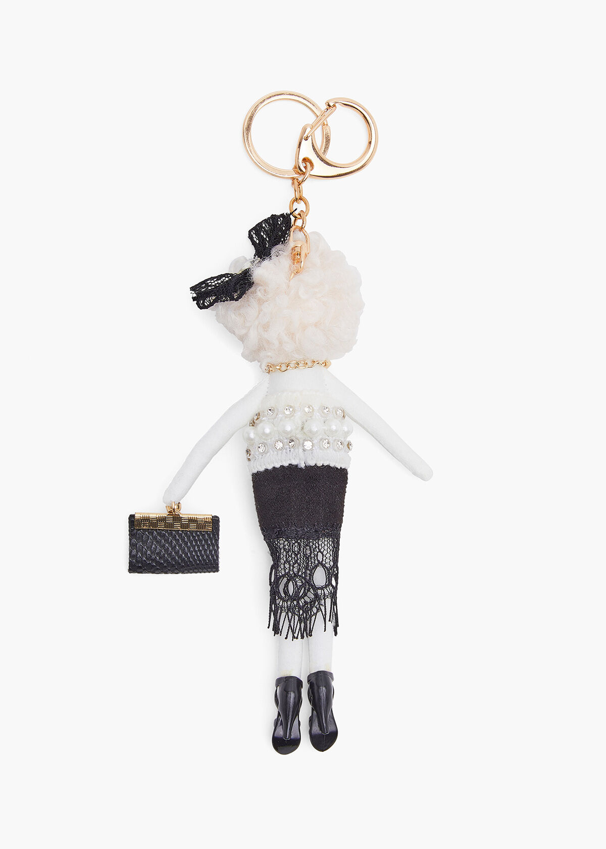 Doll Keyring Bag Charm