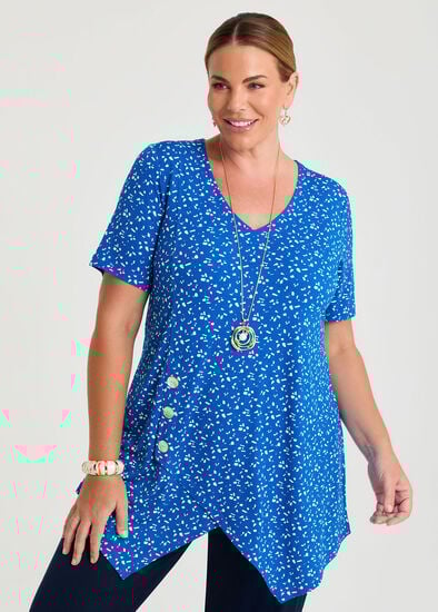 Plus Size Katey Spliced Tunic