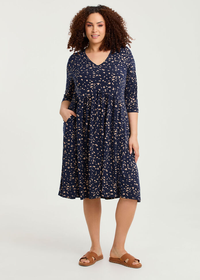 Eden Print Dress, , hi-res