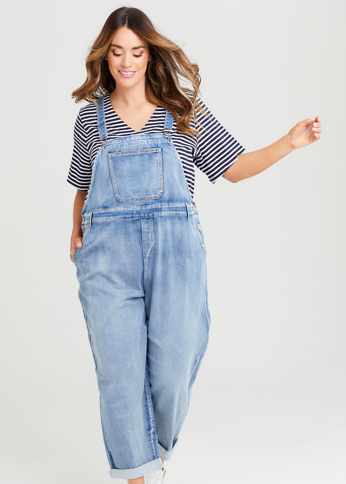 Easy Fit Denim Dungaree