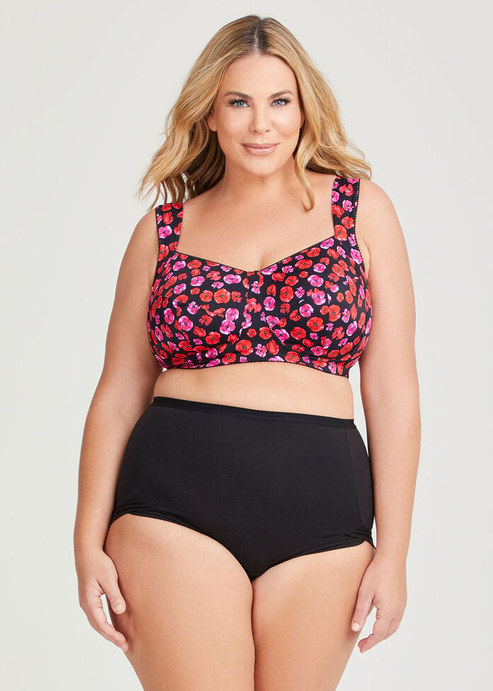 Shop Plus Size Wirefree Smooth Support Bra in Multi