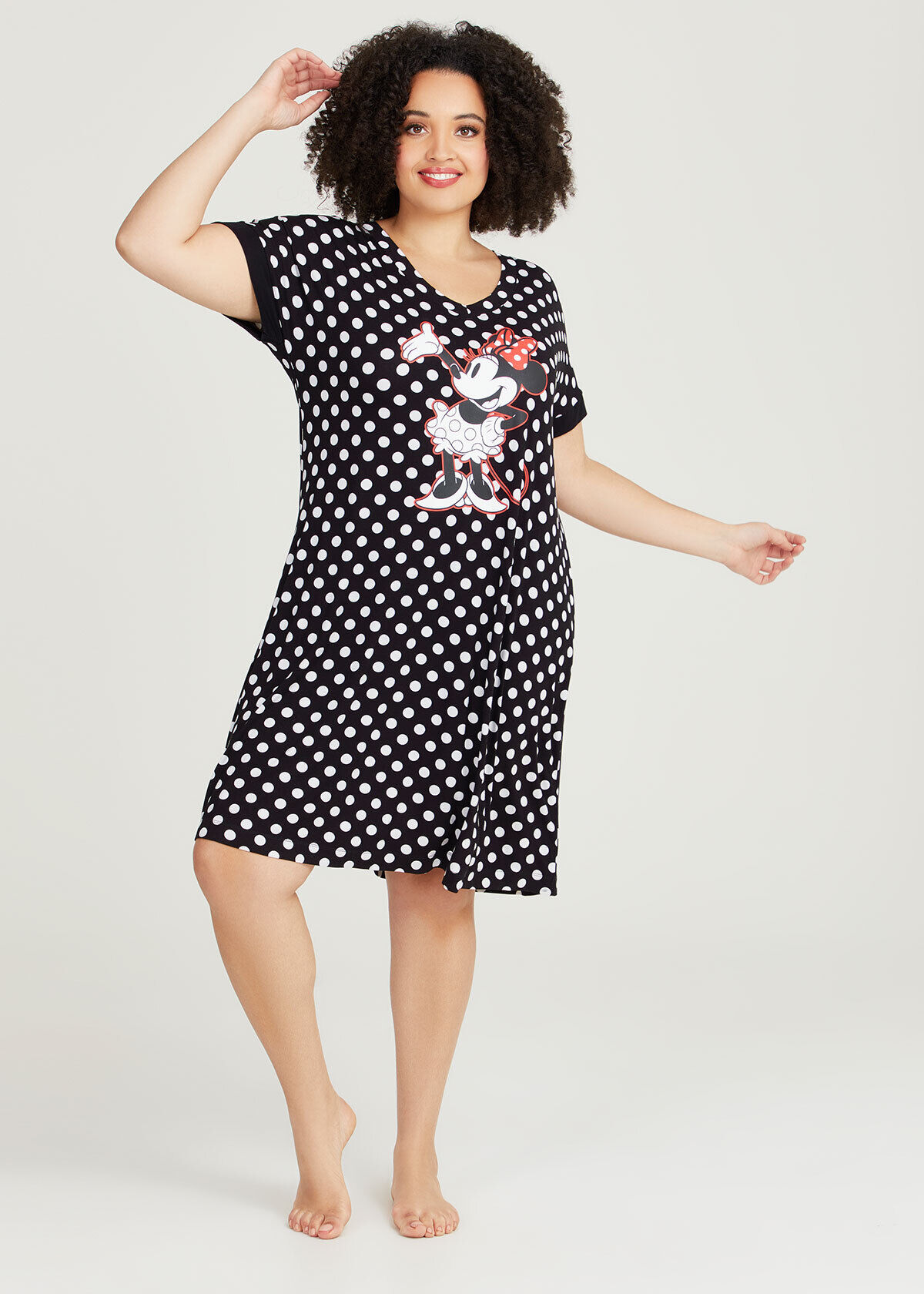 Minnie mouse night dress top