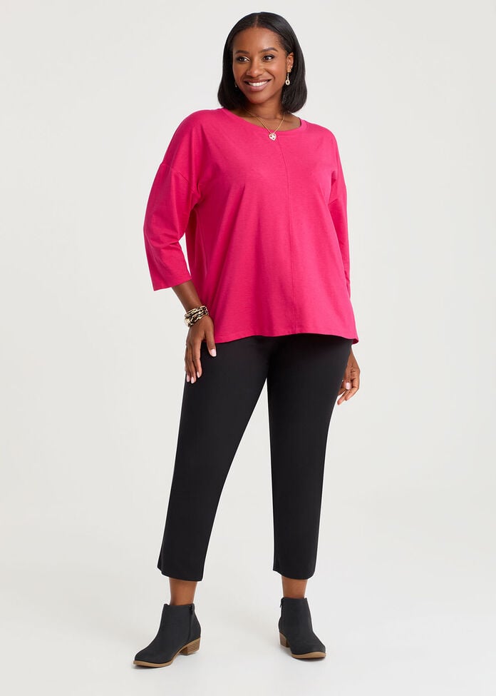 Shop Plus Size Pima Cotton Icon Top, Red | Taking Shape AU