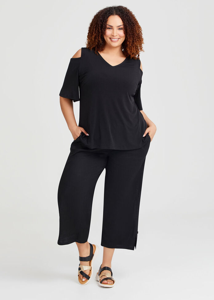 Cold Shoulder Luna Top, , hi-res