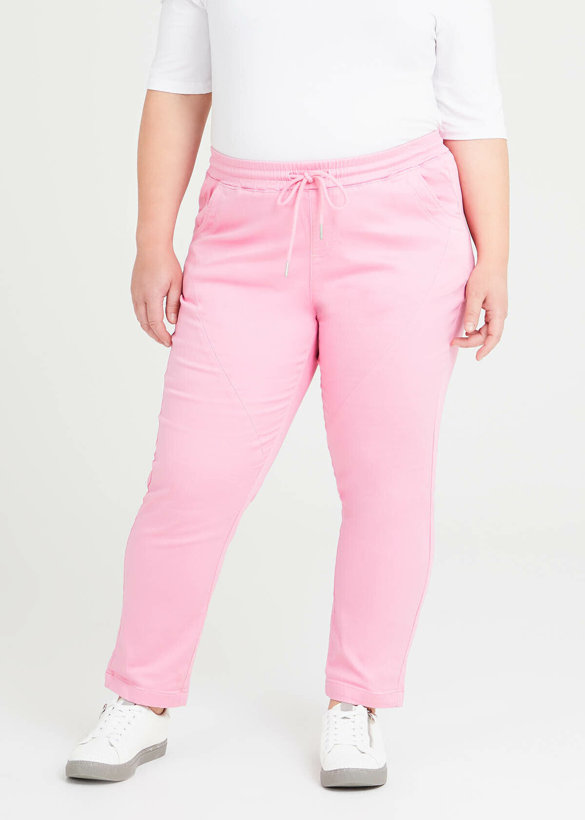 Shop Petite Weekender Jogger in Pink in 