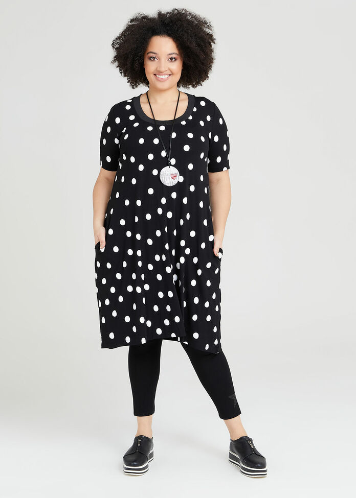 Natural Seeing Spots Dress, , hi-res