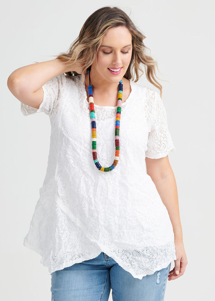 Lace Top, , hi-res