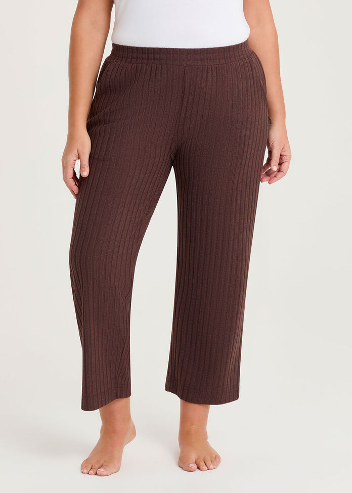 Cosy Rib Lounge Pant, , hi-res