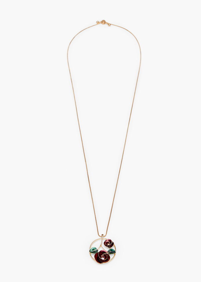 Roses Long Necklace, , hi-res