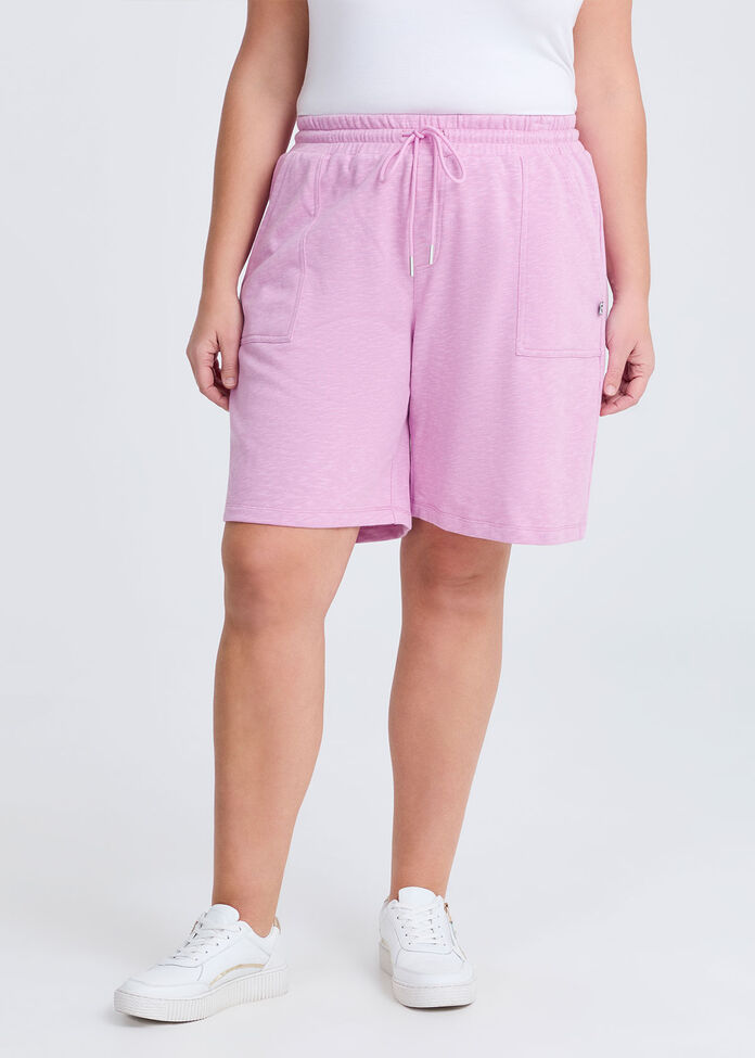 Pull On Sweat Short, , hi-res