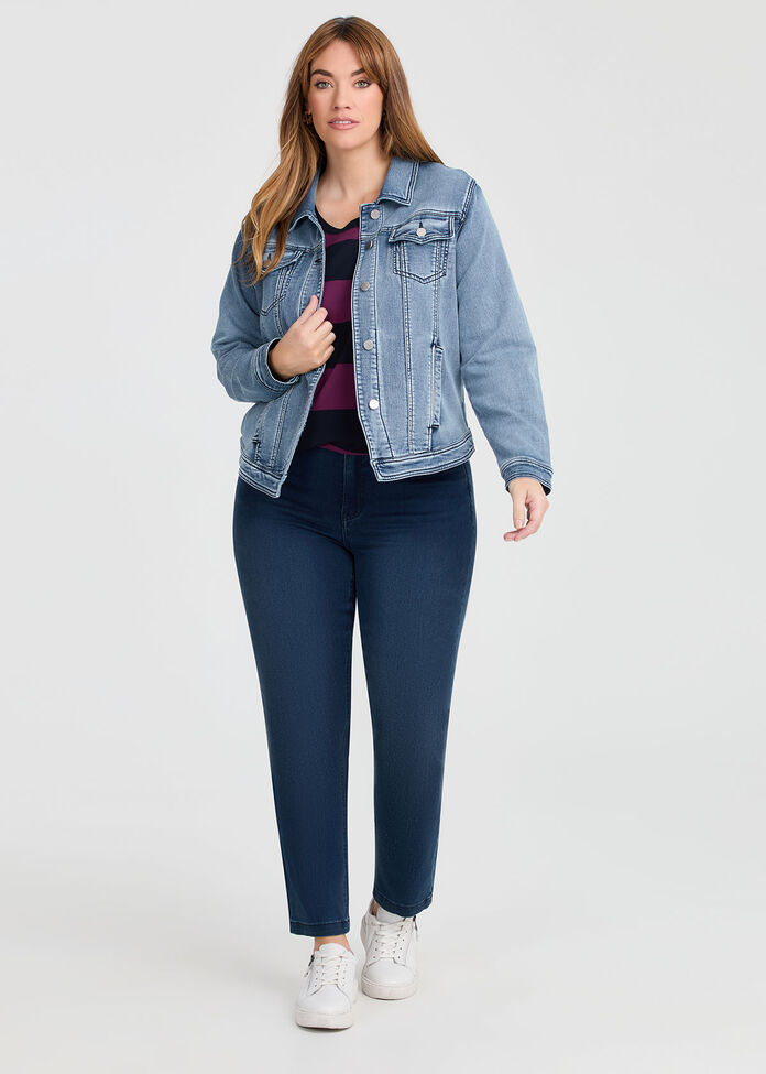 The Everyday Denim Jacket, , hi-res