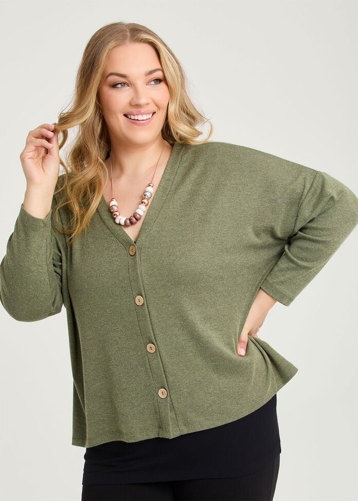 Boyfriend Slouch Cardigan, , hi-res