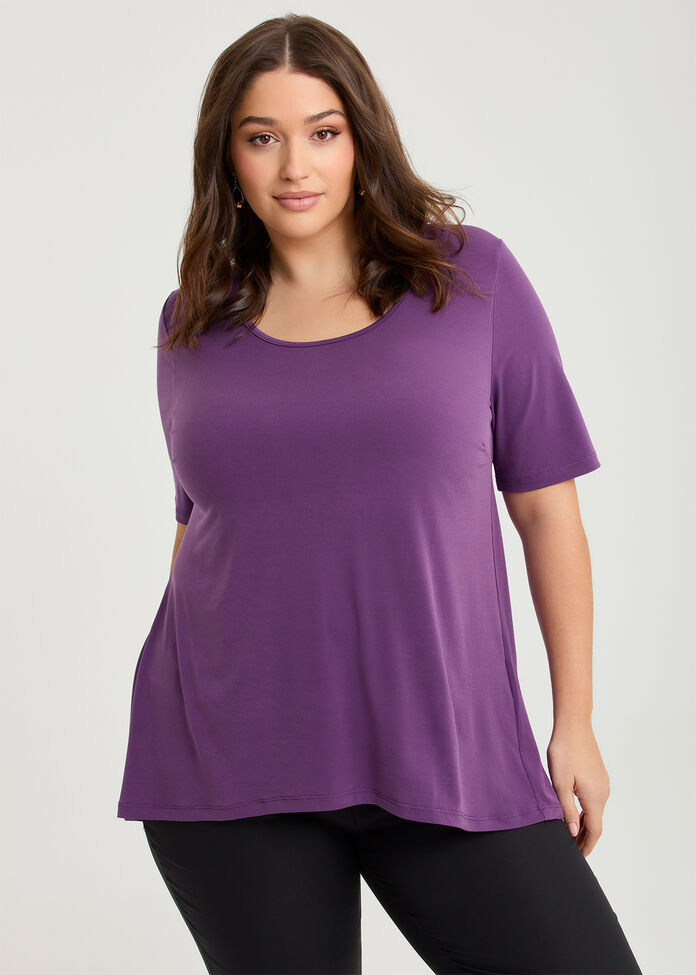 Strive Scoop Neck Top, , hi-res