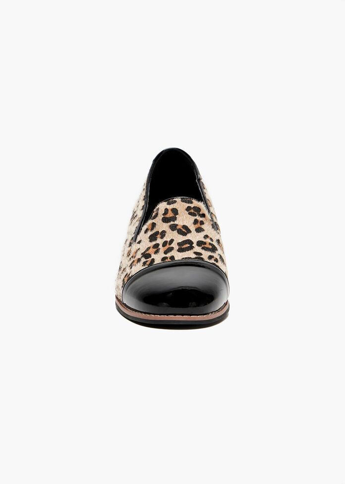loafer animal print