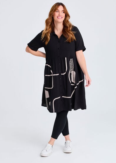 Plus Size Natural Aria Tunic