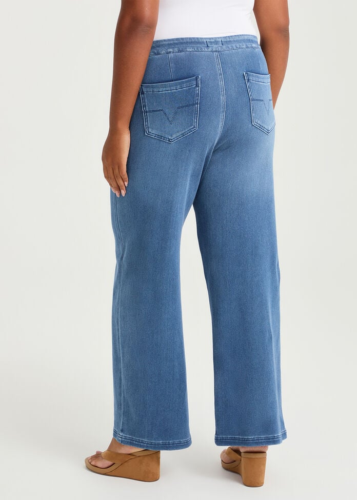 The Travel Wide Leg Jean, , hi-res
