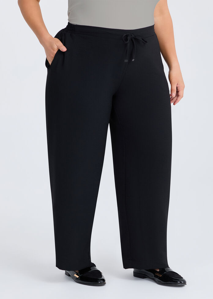 Petite Drape Deanna Wide Leg Pant, , hi-res