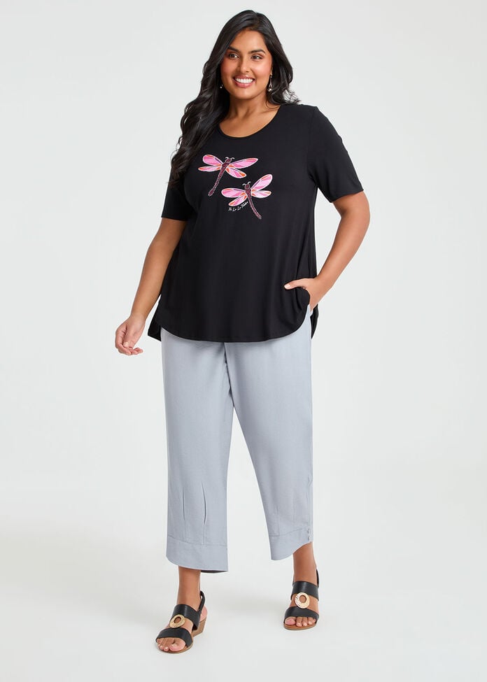 Natural Christmas Glitter Bug Tee, , hi-res