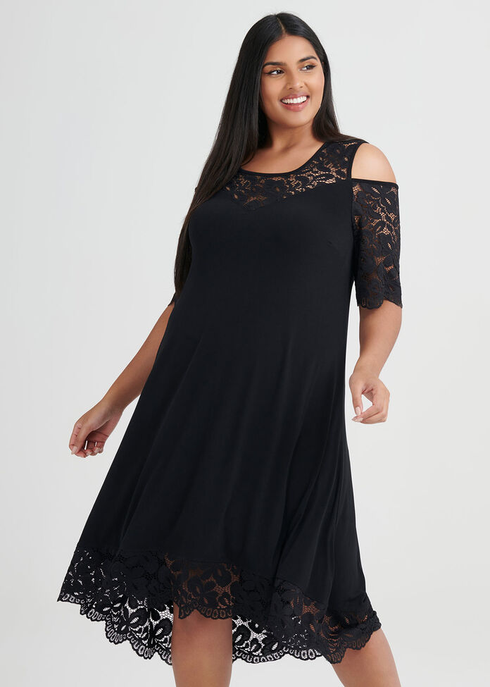 Shop Plus Size Daydream Dress in Black | Taking Shape AU