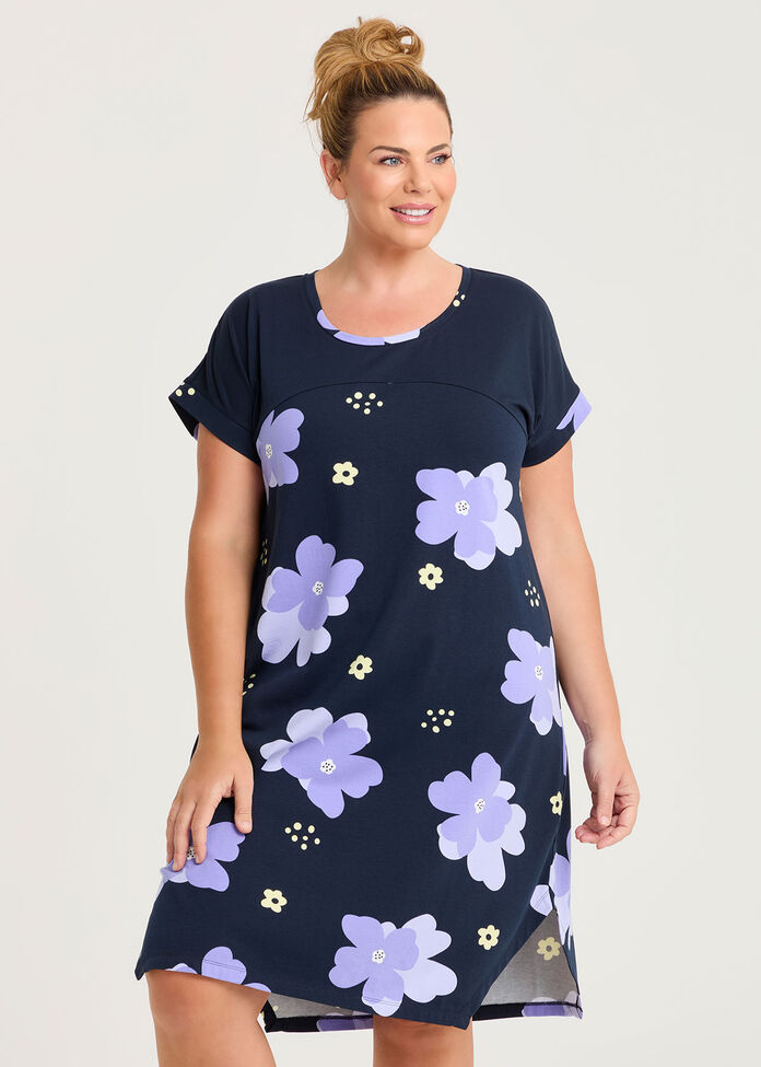 Australian Cotton Dusk Nightie, , hi-res