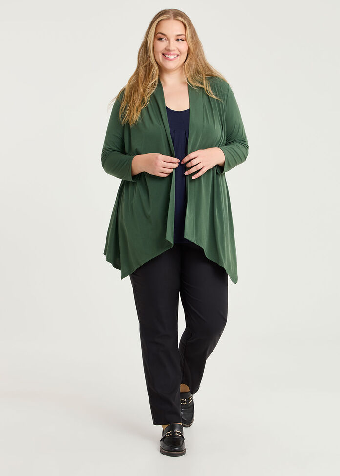 Luna Drape Cardigan, , hi-res
