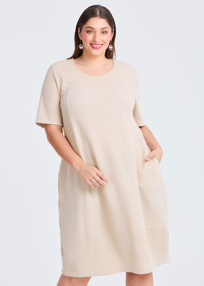 Waffle Tulip Dress, , hi-res
