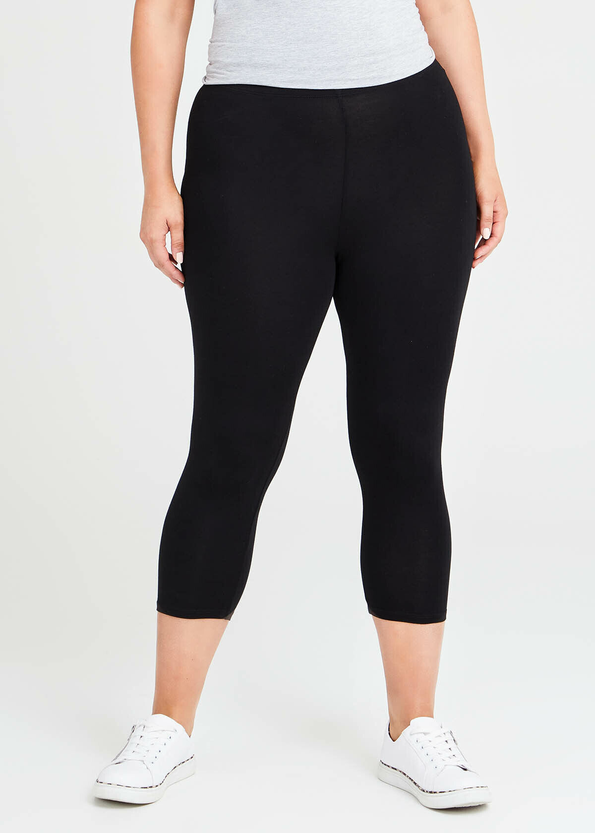 Plus size cropped shop leggings uk