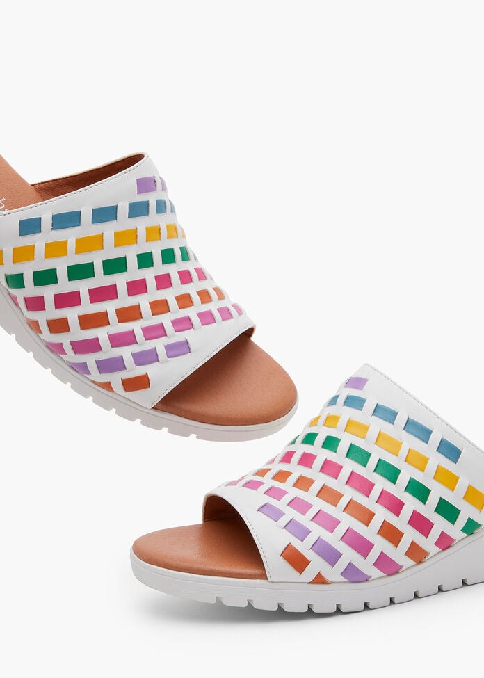 Multicolour Slide Sandal, , hi-res