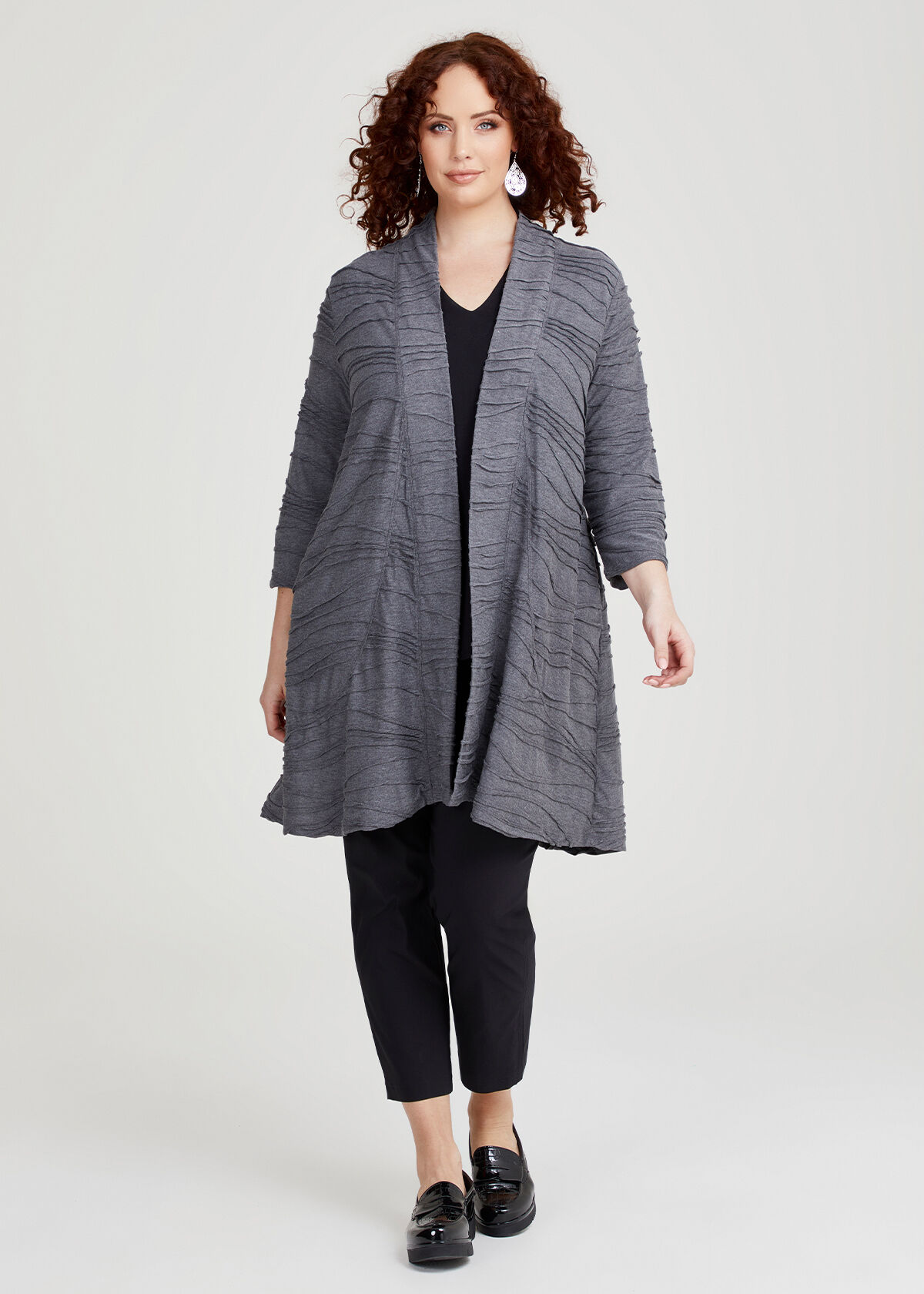 Women's textured cardigan on sale