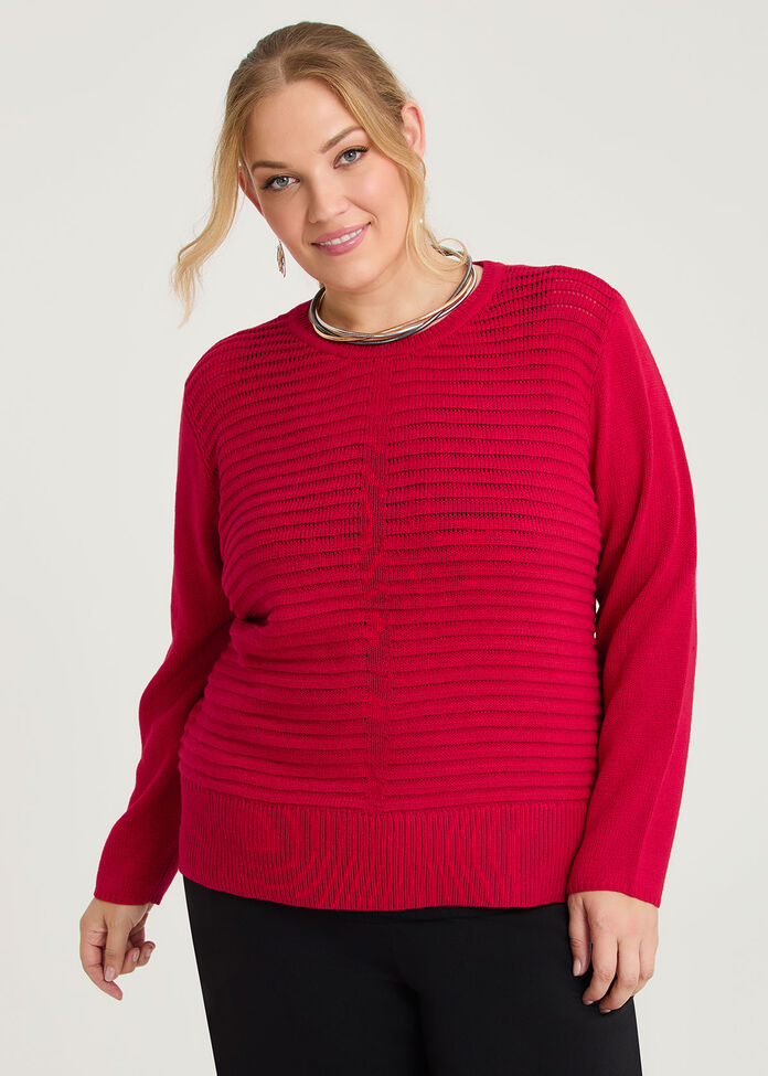 Rib Detail Jumper, , hi-res