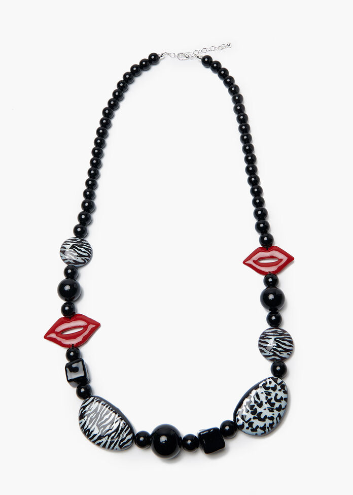 Kiss And Tell Necklace, , hi-res