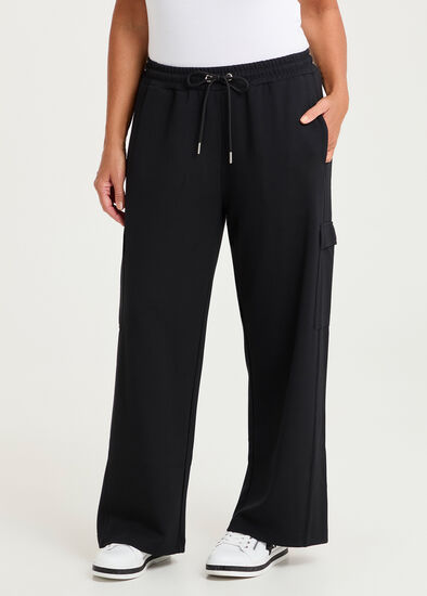 Plus Size Modal Cargo Pocket Trackpant