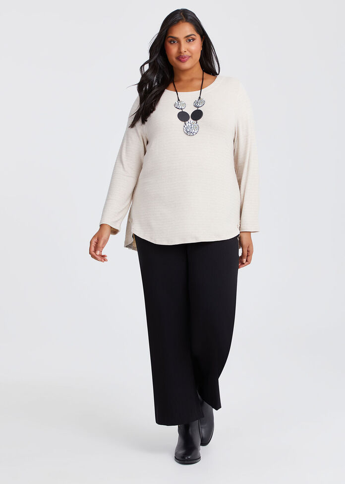 Natural Muse Texture Top, , hi-res