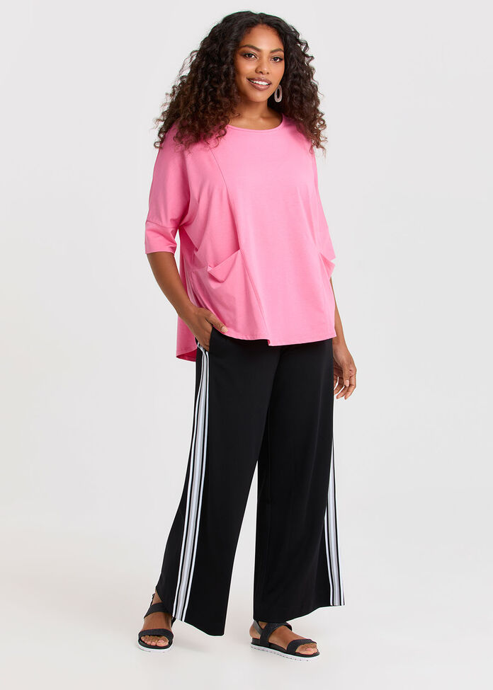 Pima Cotton Traveller Top, , hi-res