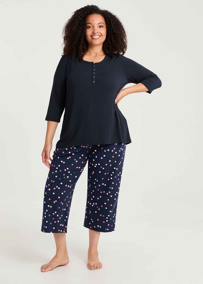 Modal Soft Touch Pyjama Top, , hi-res
