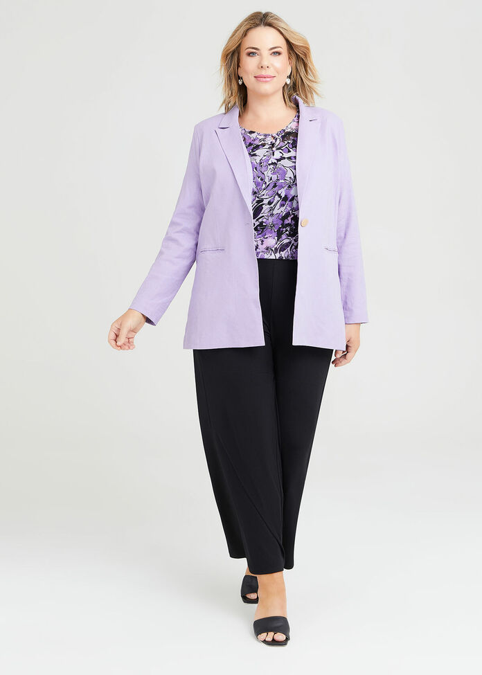 Amour Linen Suit Blazer, , hi-res