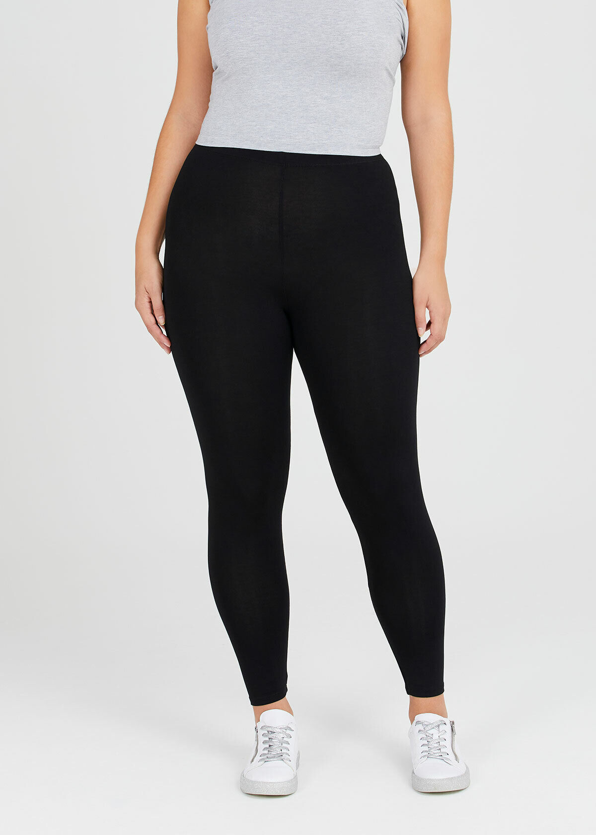 Plus Size Basic Leggings, Curve Sizes 