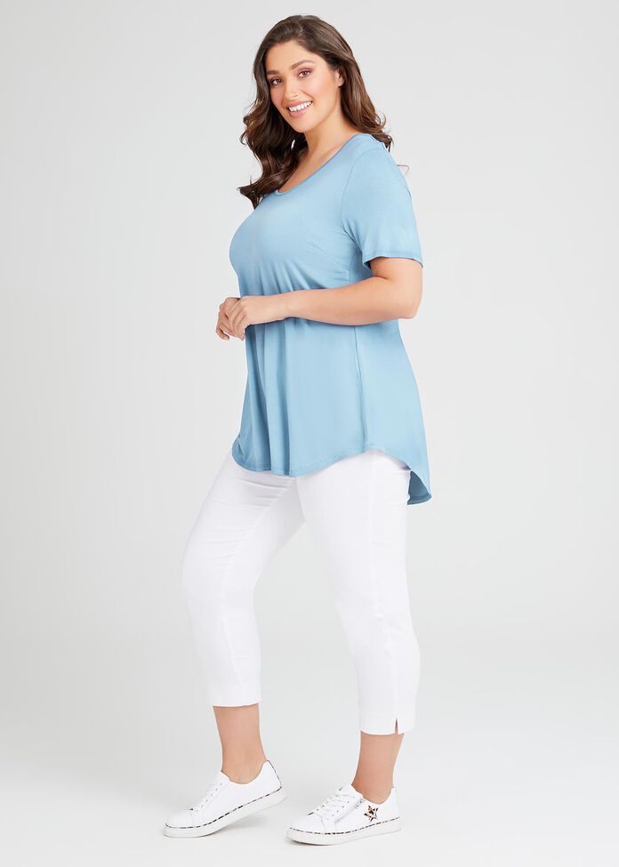 Bamboo Base S/slv Top, , hi-res