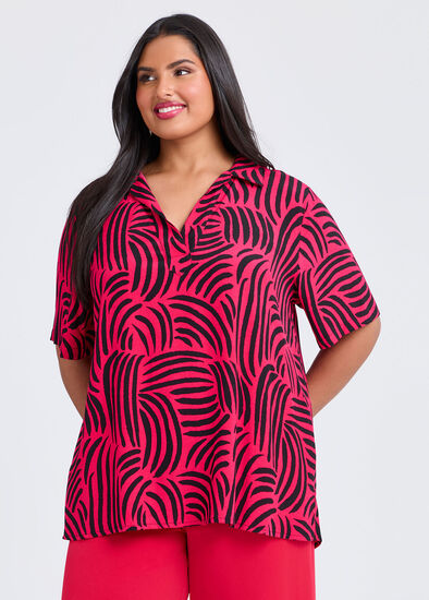Plus Size Natural Top
