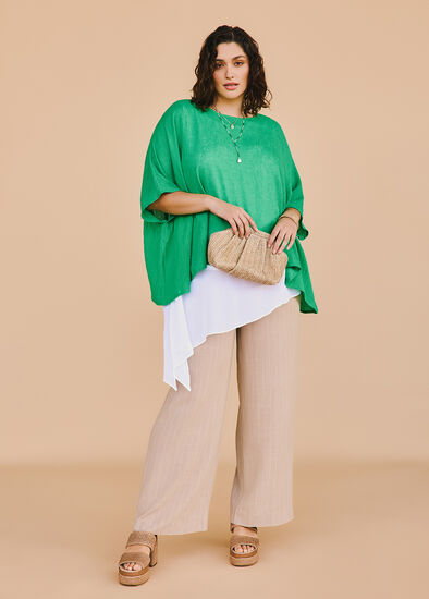 Plus Size Linen Carmen Outfit