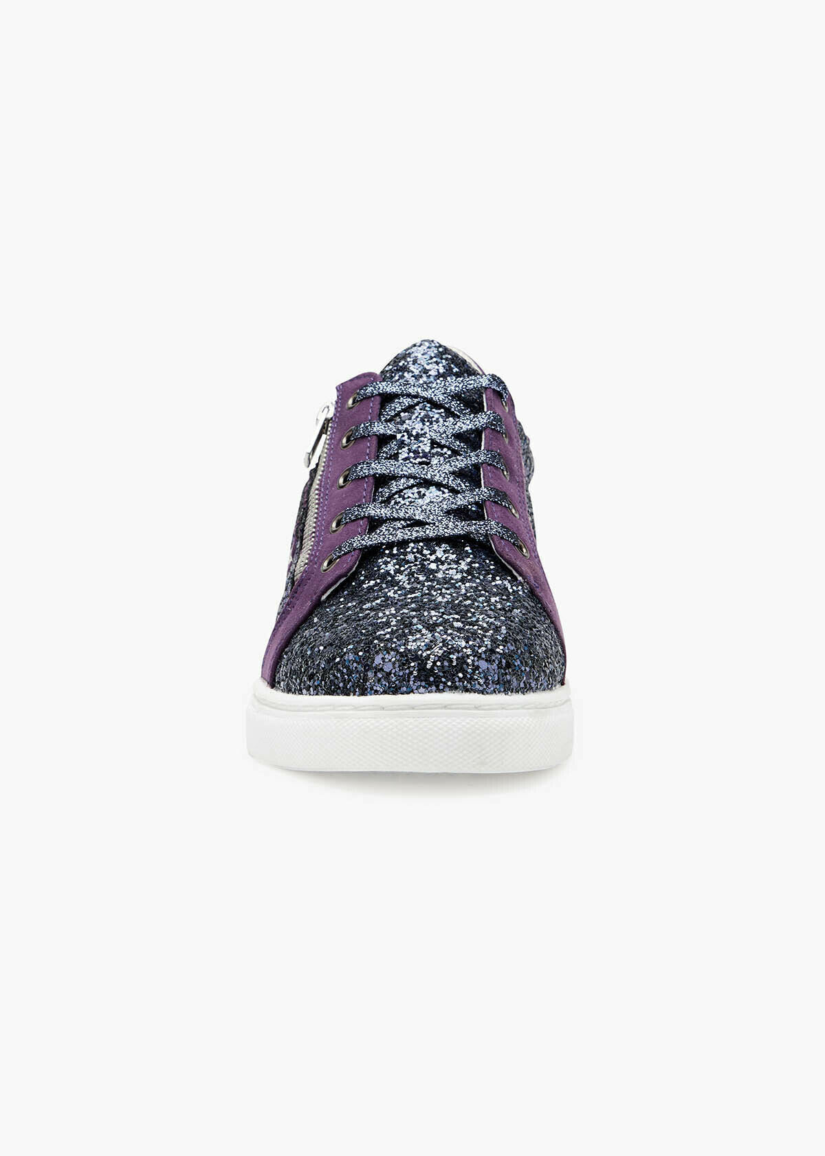 Grey hot sale glitter trainers