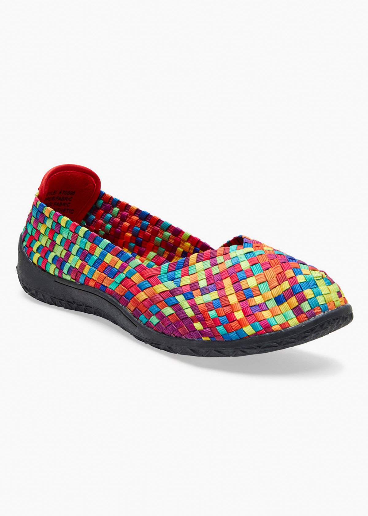 Woven stretch deals fabric shoes