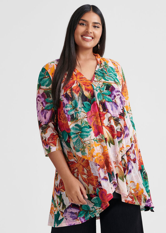 Floral Tales Tunic, , hi-res